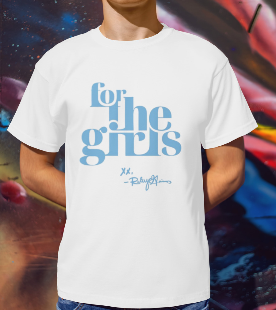 Turning Point USA For The Girls Featuring Riley Gaines Signature T-Shirt