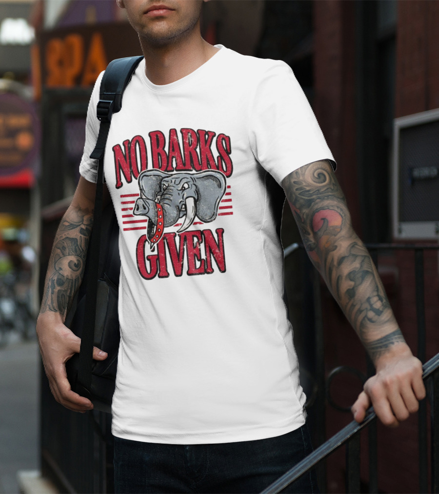 Alabama Crimson Tide Triumphs Over Georgia Bulldogs No Barks Given T-Shirt