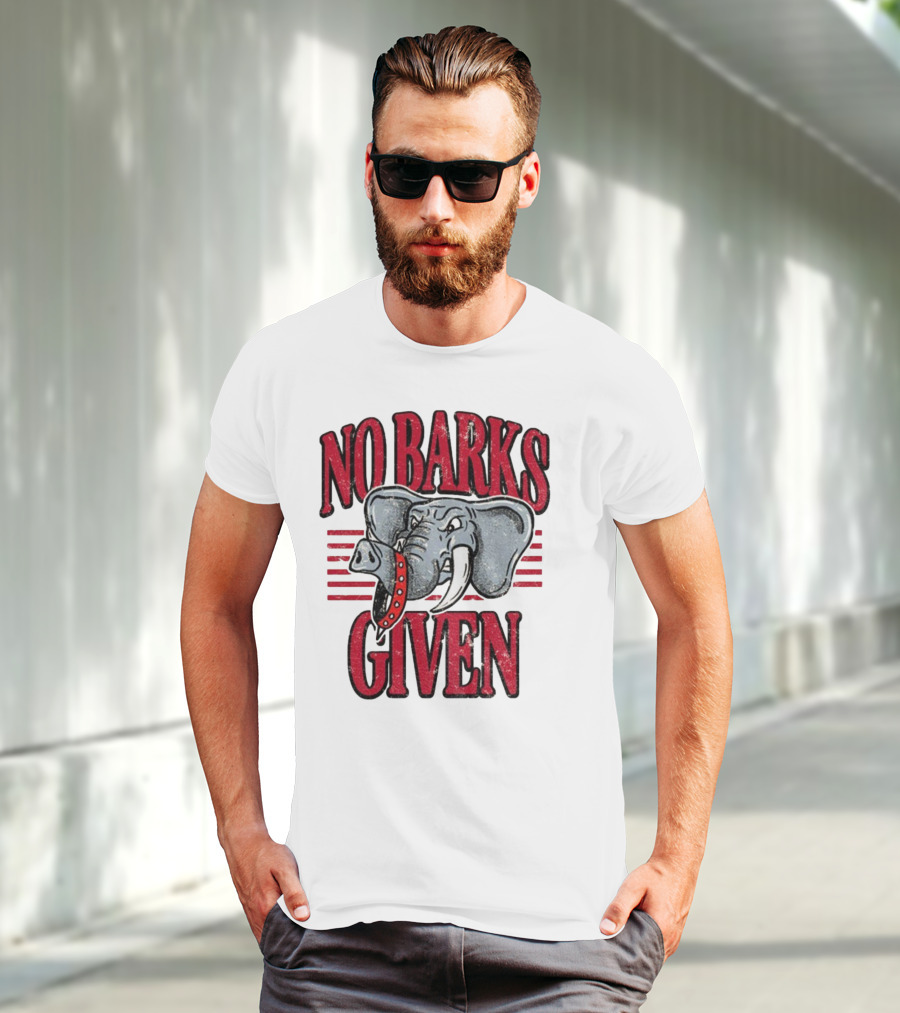 Alabama Crimson Tide Triumphs Over Georgia Bulldogs No Barks Given T-Shirt
