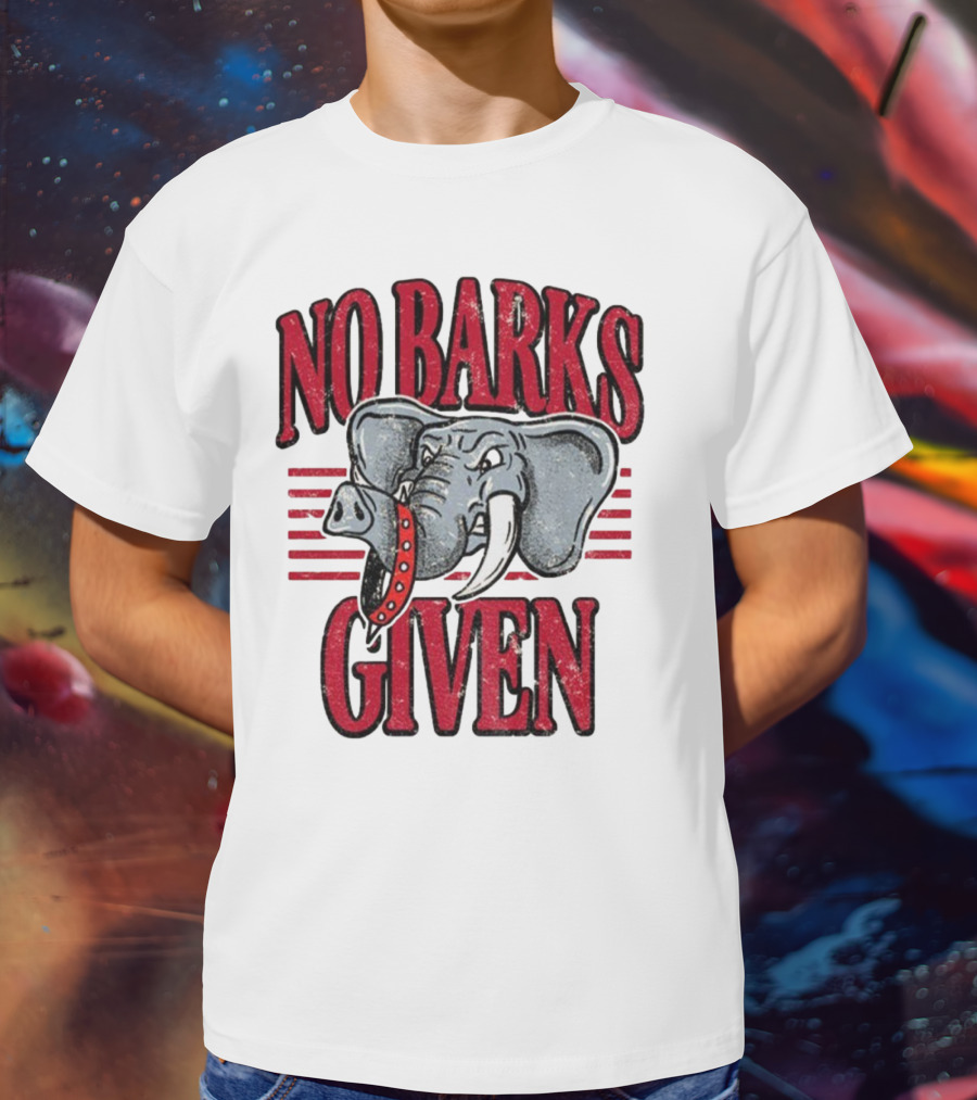 Alabama Crimson Tide Triumphs Over Georgia Bulldogs No Barks Given T-Shirt
