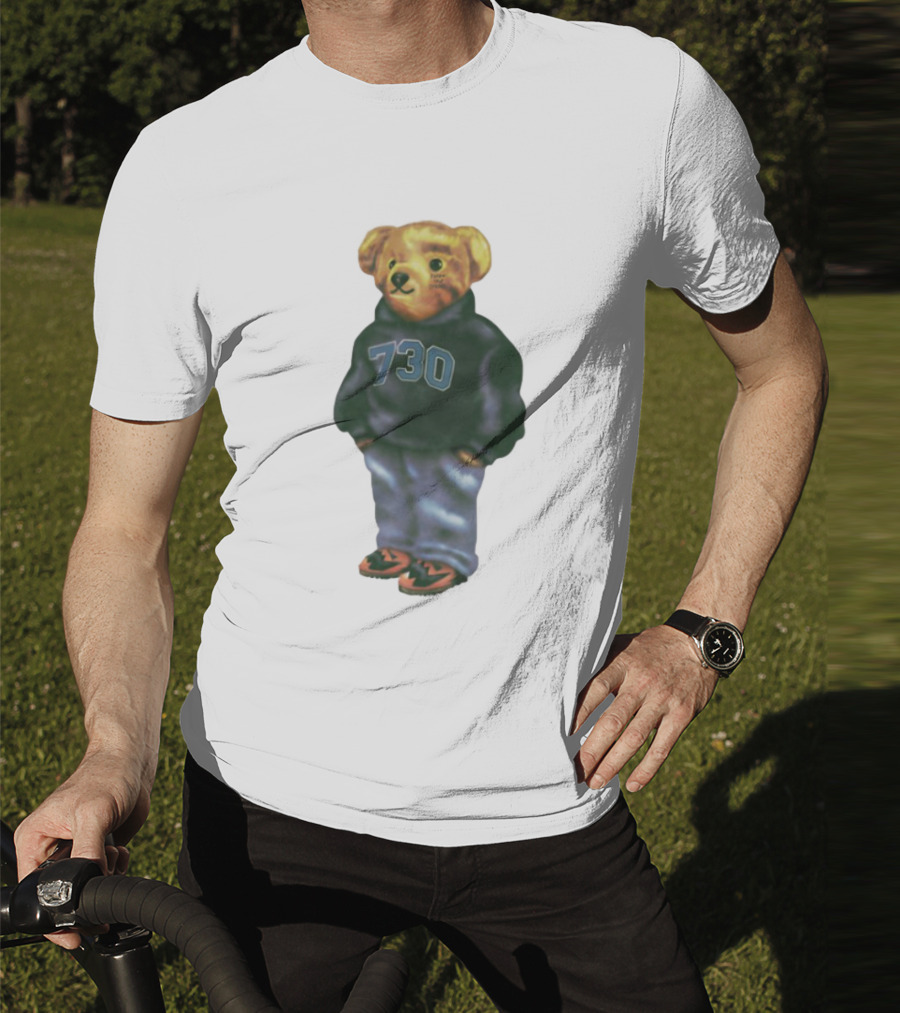 730 Bear Fresh Blank And Jeans Look T-Shirt
