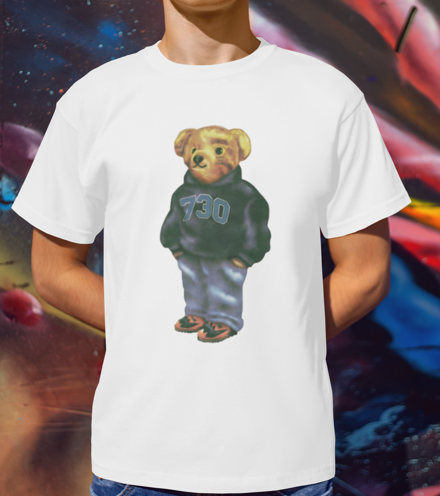 730 Bear Fresh Blank And Jeans Look T-Shirt