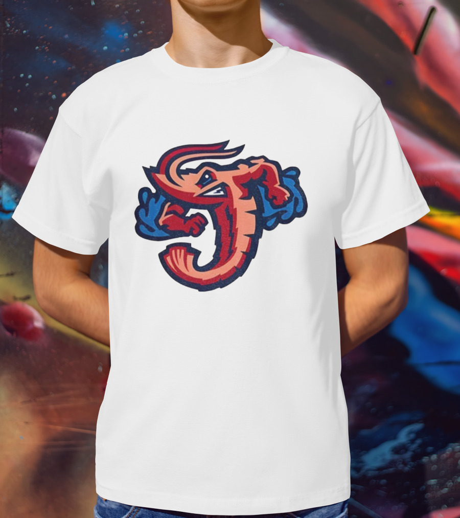 Jacksonville Jumbo Shrimp J Logo 2025 International League Champions MLB T-Shirt
