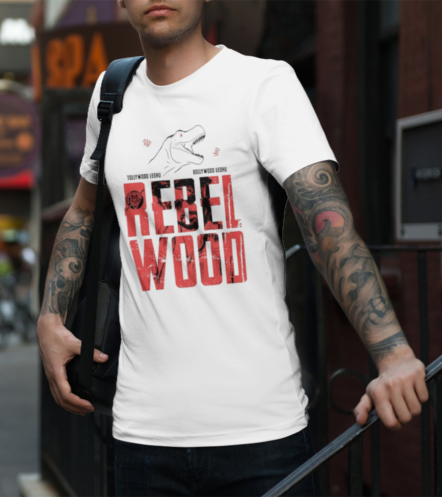 Rebelwood Dinosaur Tollywood Ledhu Bollywood Ledhu T-Shirt