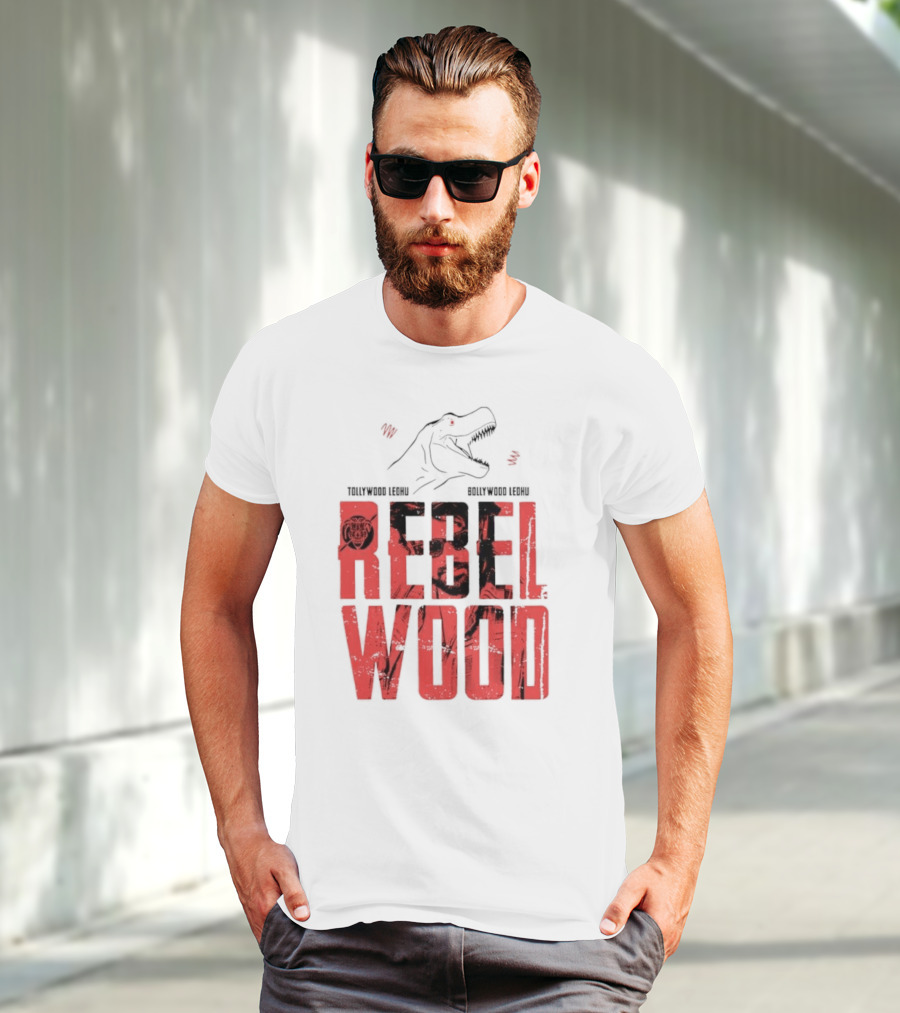 Rebelwood Dinosaur Tollywood Ledhu Bollywood Ledhu T-Shirt
