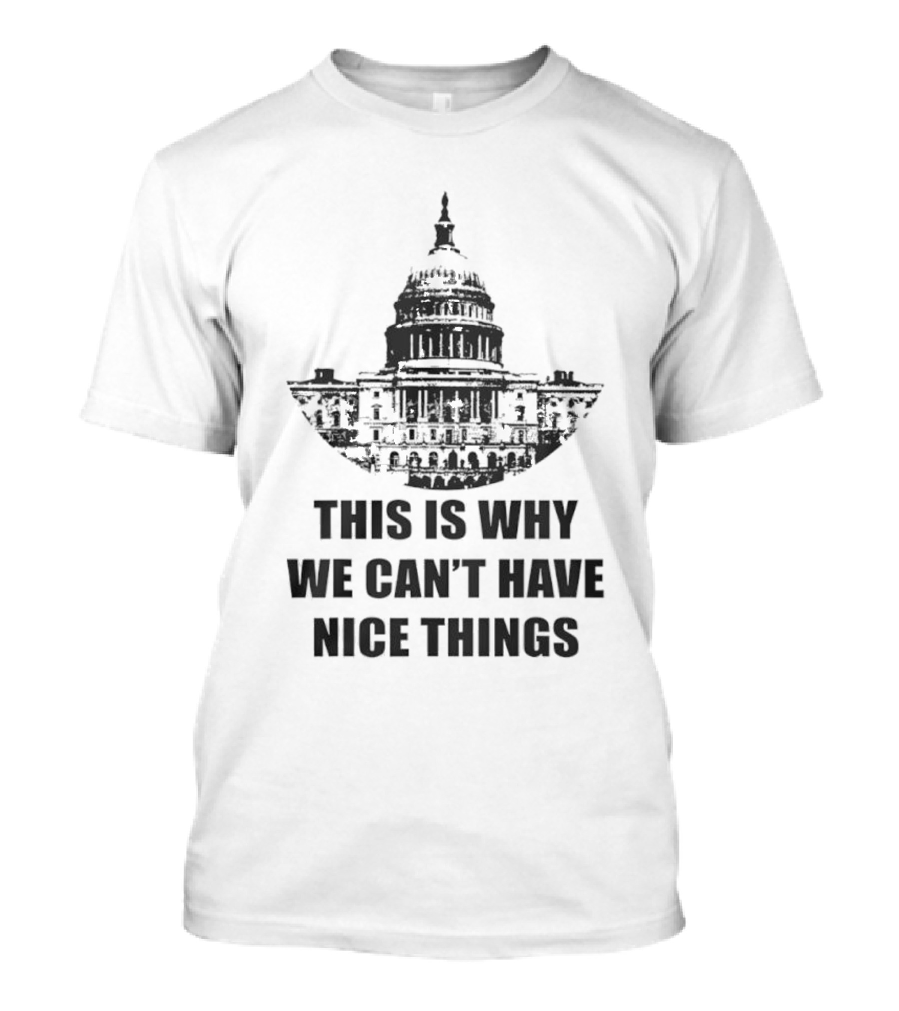 This Is Why We Can’t Have Nice Things Capitol Building Anti Government T-Shirt