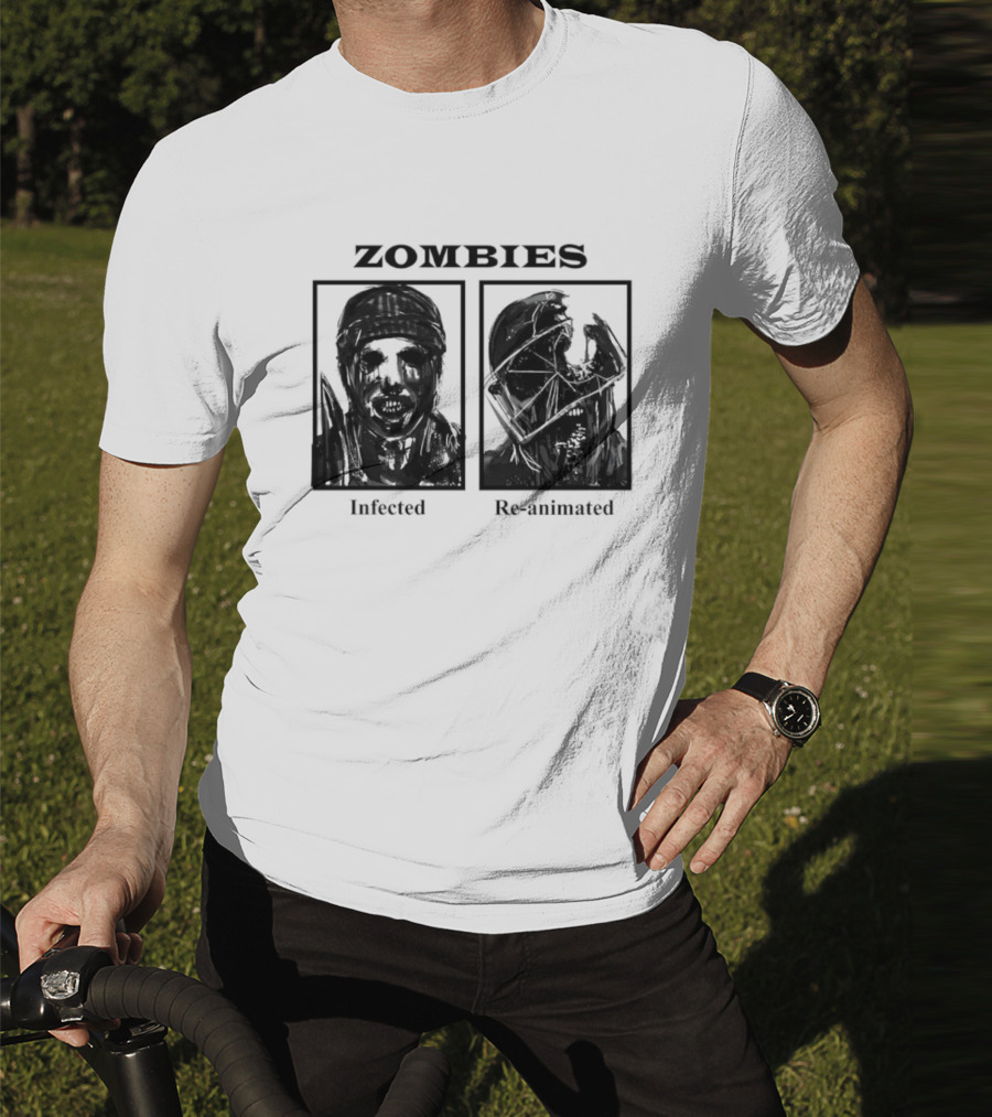 Zombies Infected Re-Animated Horror T-Shirt