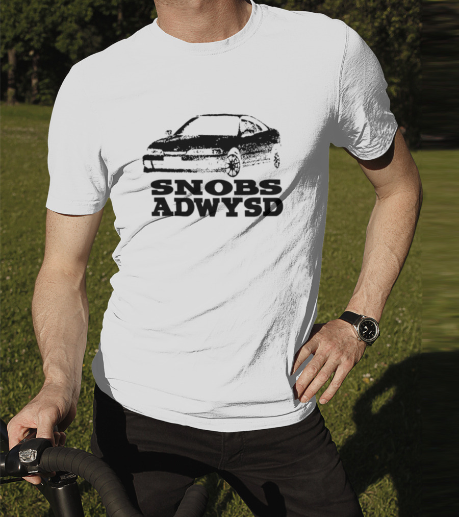 Snobs Always Forward Honda Civic Outline T-Shirt