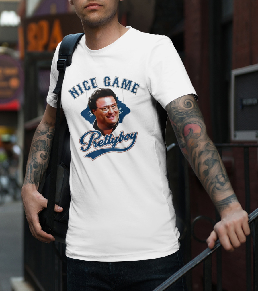 Nice Game Prettyboy Newman Face Graphic T-Shirt