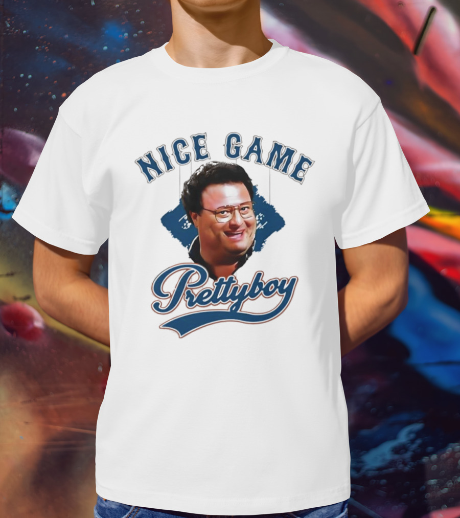 Nice Game Prettyboy Newman Face Graphic T-Shirt