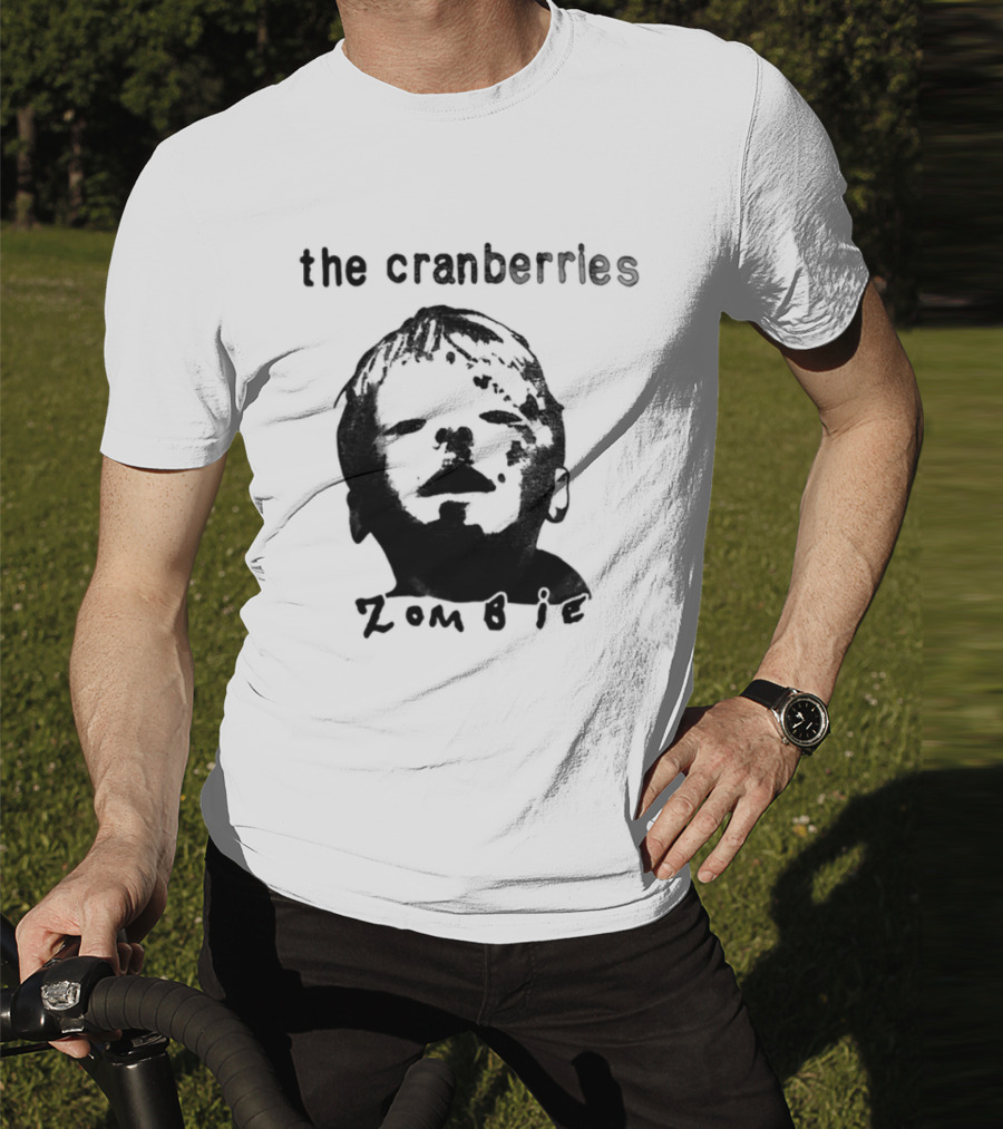 The Cranberries Zombie Kid Face Drawing T-Shirt