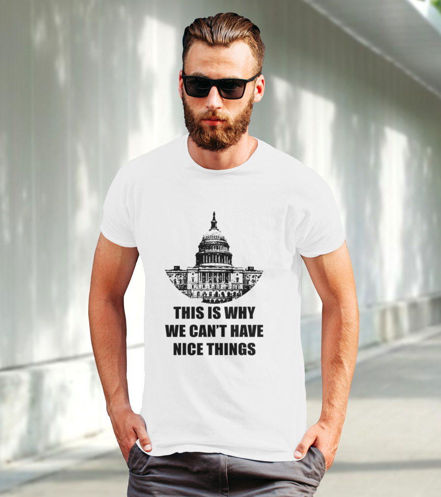 This Is Why We Can’t Have Nice Things Resist Corrupt Society Rebellion T-Shirt