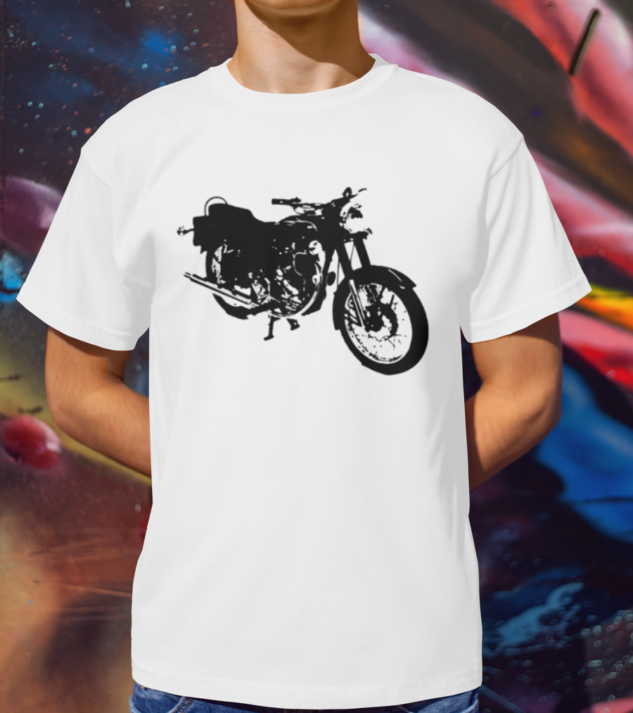 Bacon Hair Riding Motorcycle Fun Adventure T-Shirt