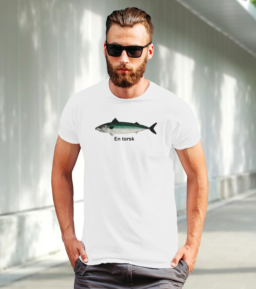 En Torsk Fish Image T-Shirt