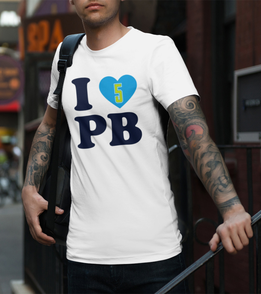 Azzi Fudd I Love 5 Heart Pb Paige Bueckers T-Shirt