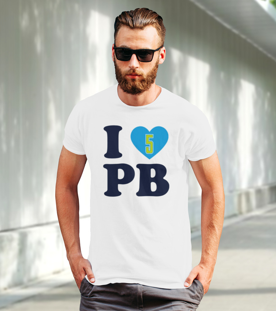 Azzi Fudd I Love 5 Heart Pb Paige Bueckers T-Shirt
