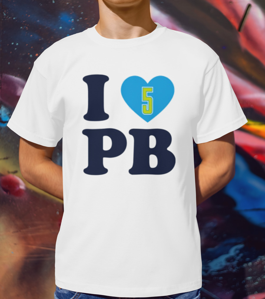 Azzi Fudd I Love 5 Heart Pb Paige Bueckers T-Shirt