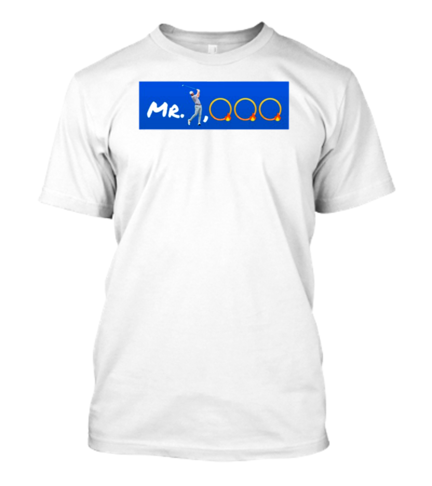 Cameron Young Golf Mr 1000 Fire Ring Swing T-Shirt