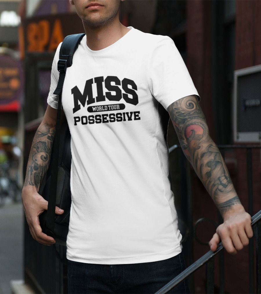 Miss Possessive World Tour 1984 Concert Schedule Vintage Style T-Shirt
