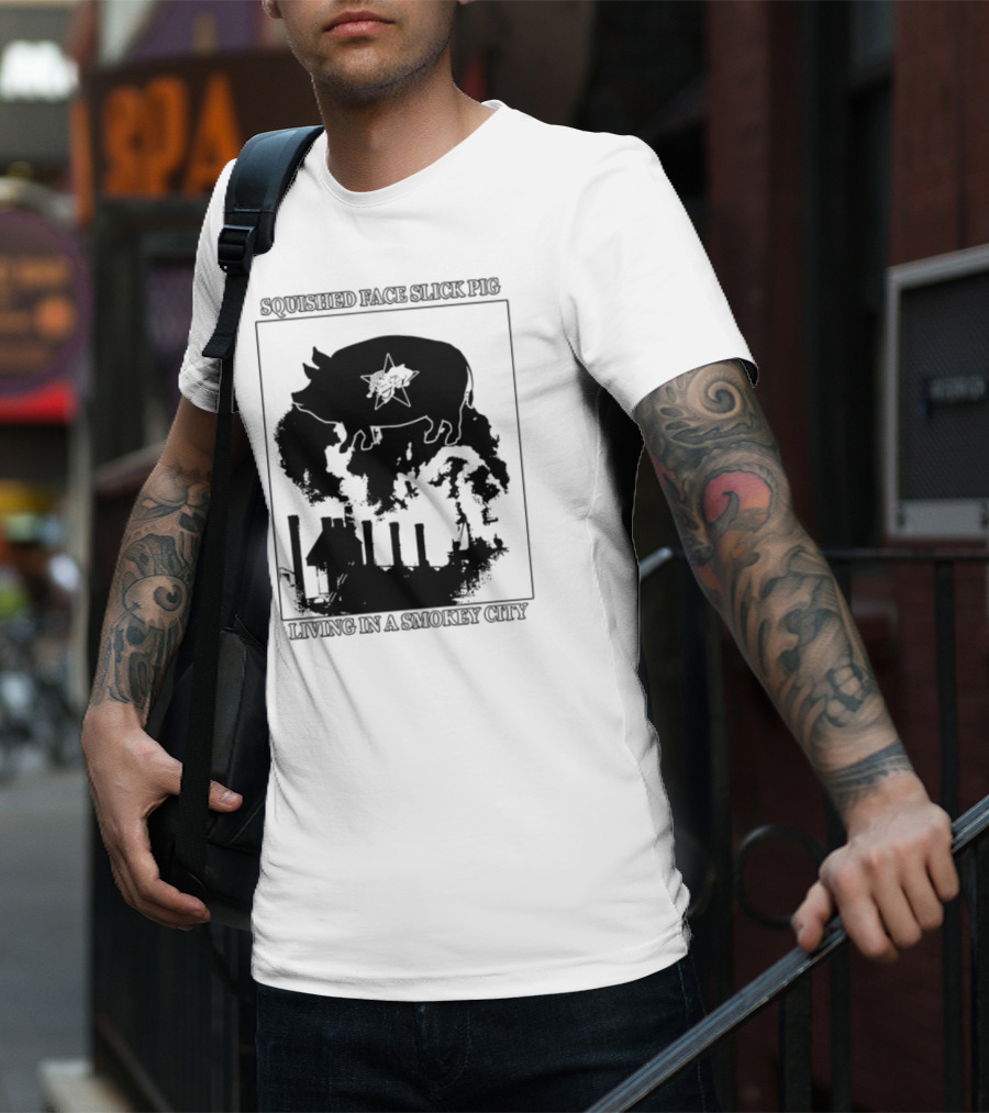 The Garden Squished Face Slick Pig Rivington Fast Times New York City T-Shirt