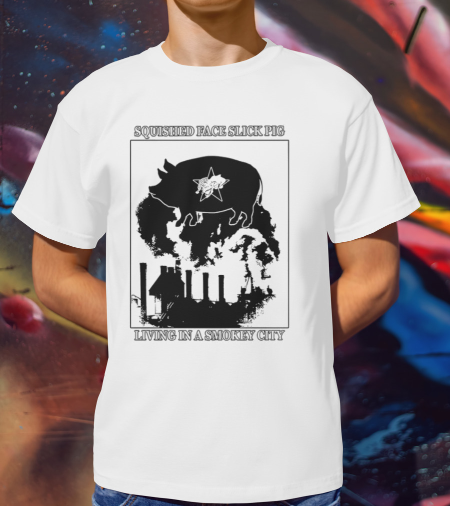 The Garden Squished Face Slick Pig Rivington Fast Times New York City T-Shirt
