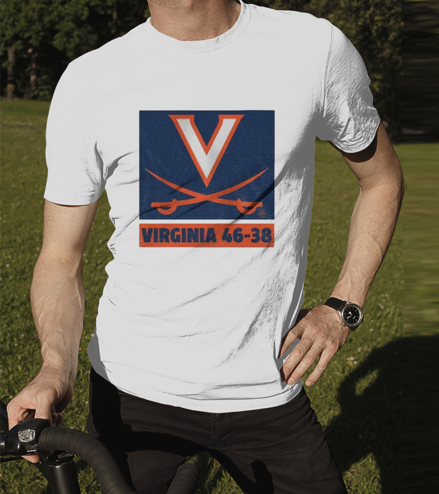 UVA Cavaliers Victory Hoos Did It Again Virginia 46-38 T-Shirt