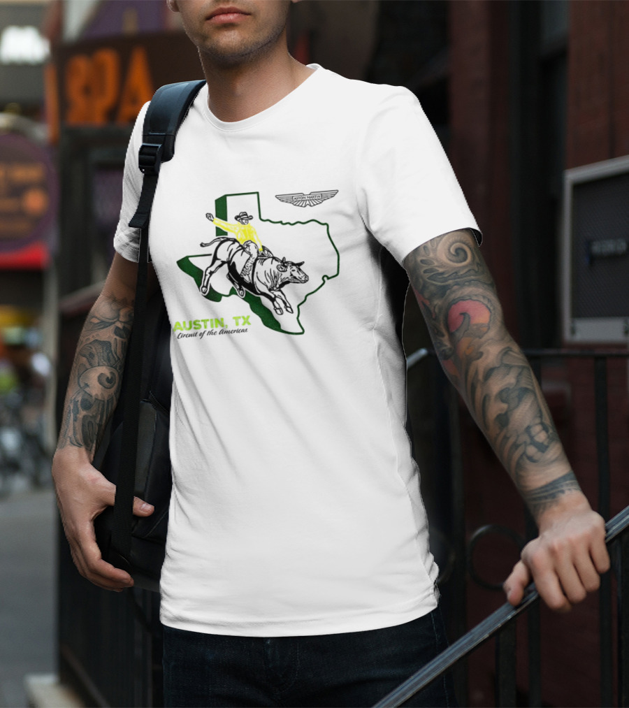 Aston Martin Texas Circuit Of The Americas Austin TX T-Shirt