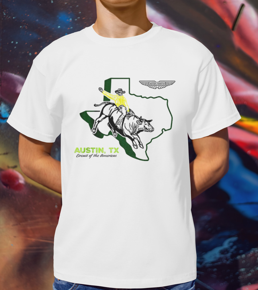 Aston Martin Texas Circuit Of The Americas Austin TX T-Shirt
