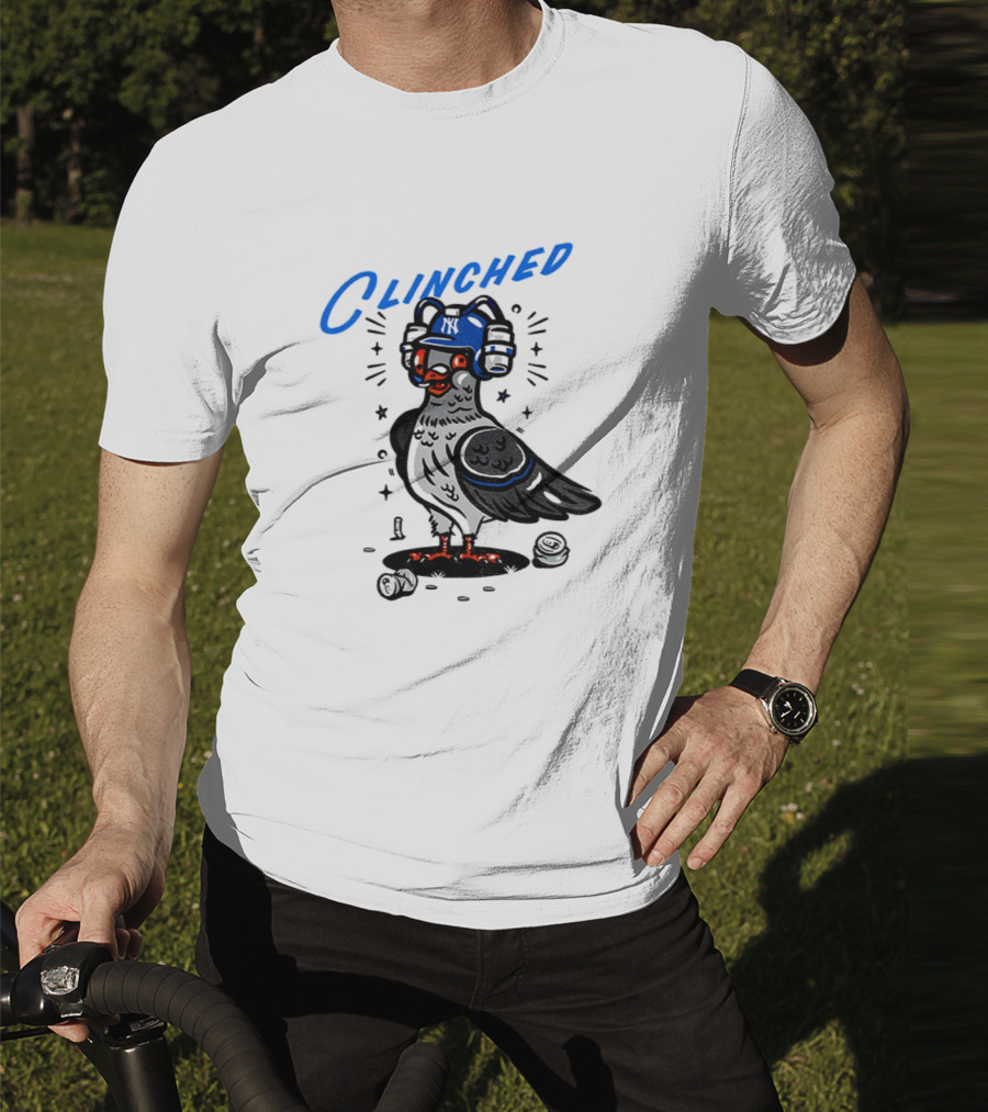 Dove Clinched New York Yankees MLB Baseball 2025 T-Shirt