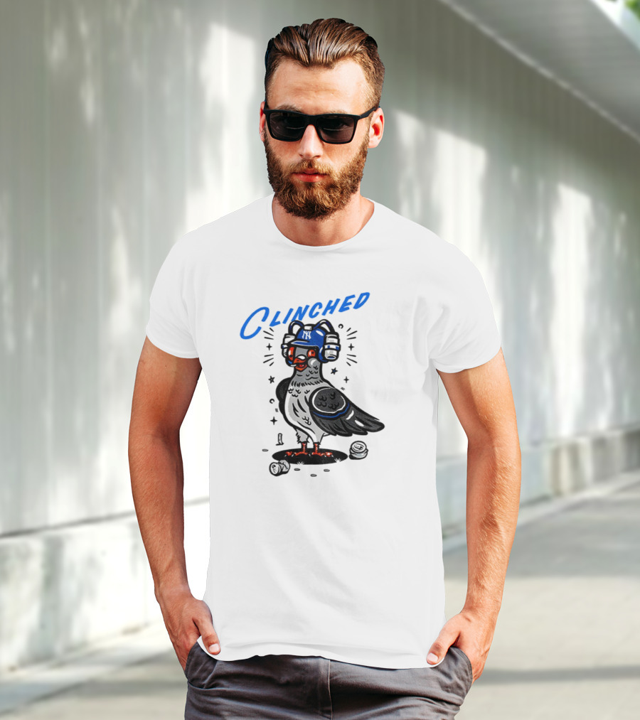 Dove Clinched New York Yankees MLB Baseball 2025 T-Shirt