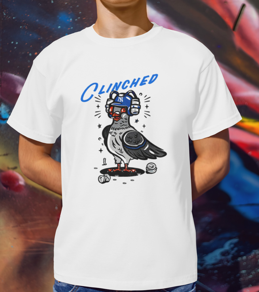 Dove Clinched New York Yankees MLB Baseball 2025 T-Shirt