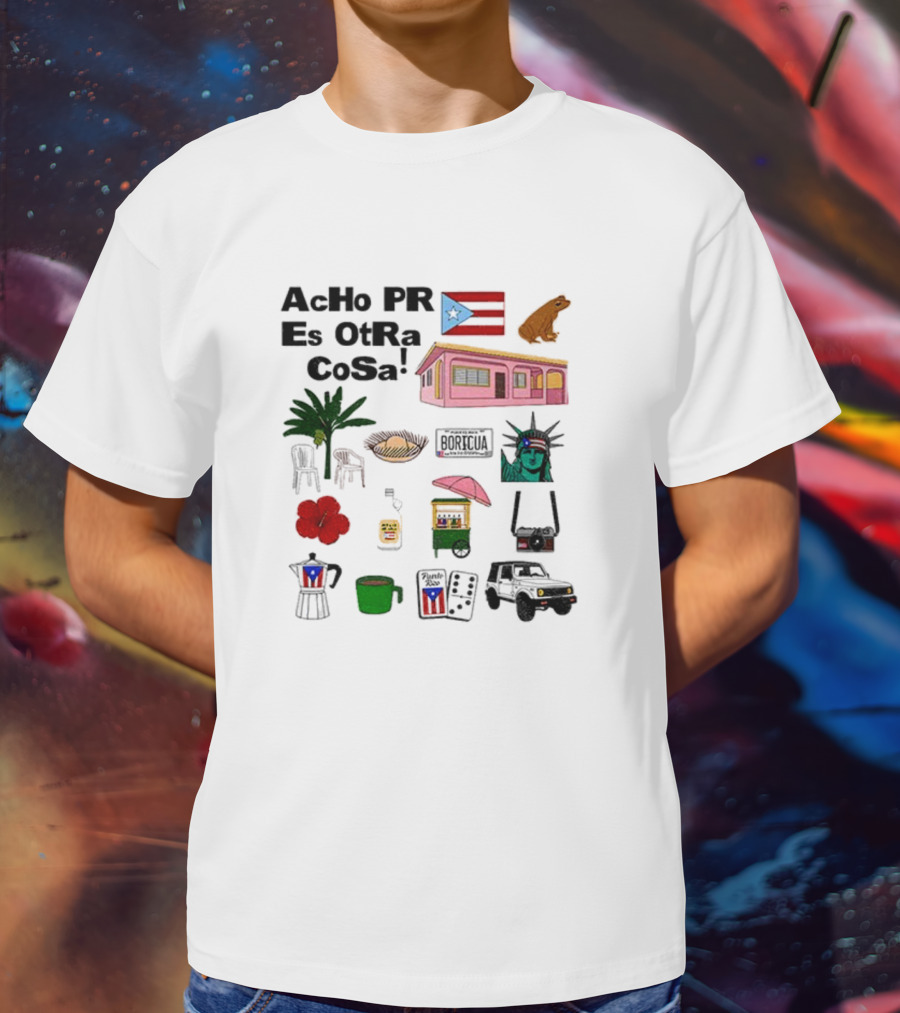 Puerto Rico Sapo Bunny Concert Puerto Rican Culture Icons And Symbols T-Shirt