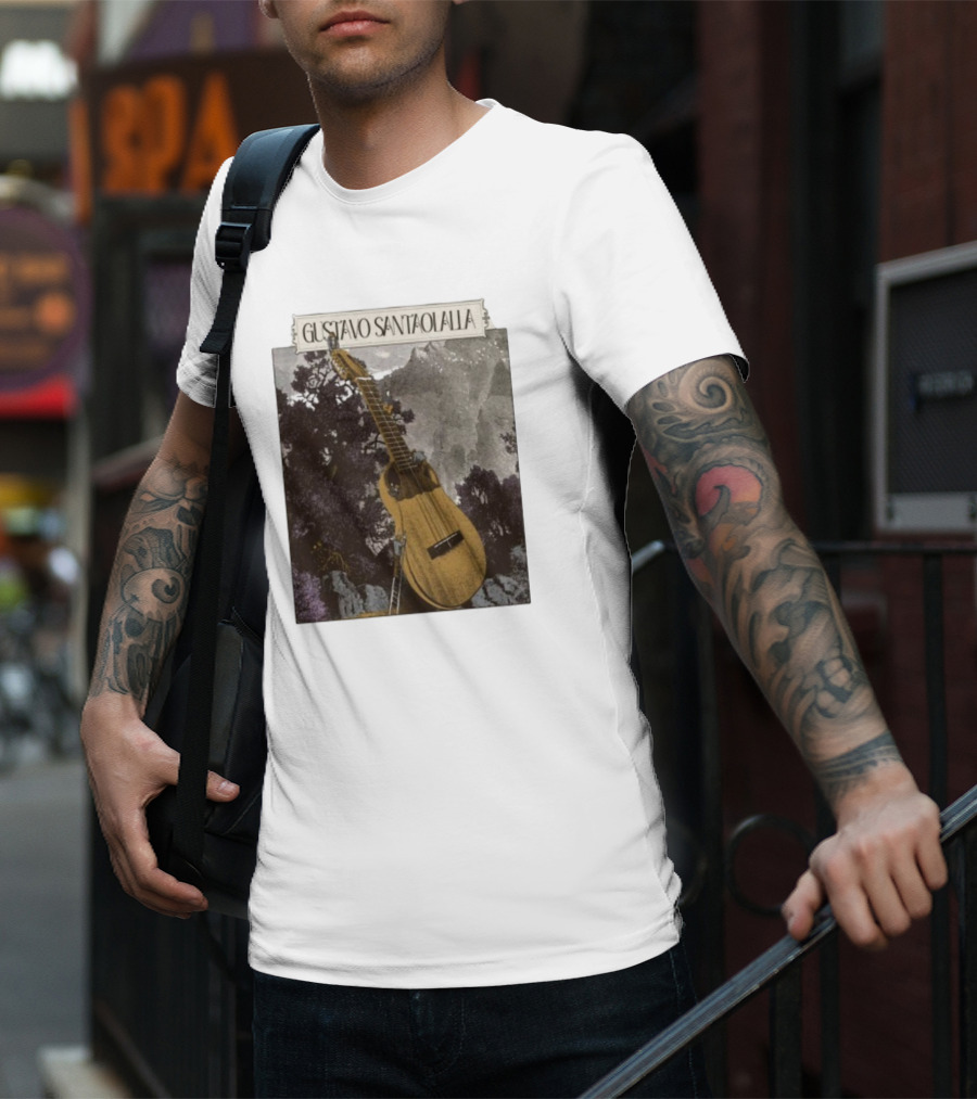 Gustavo Santaolalla Guitar Tour 2025 Artwork T-Shirt
