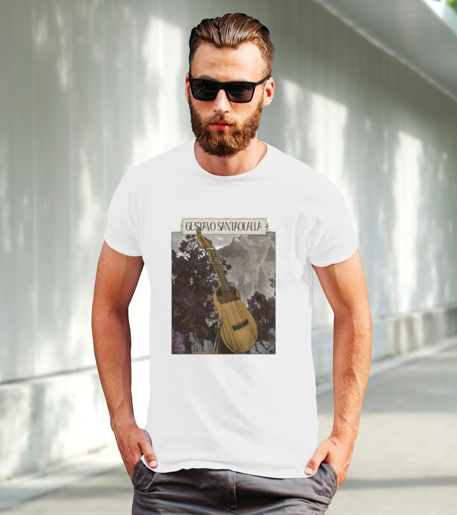 Gustavo Santaolalla Guitar Tour 2025 Artwork T-Shirt