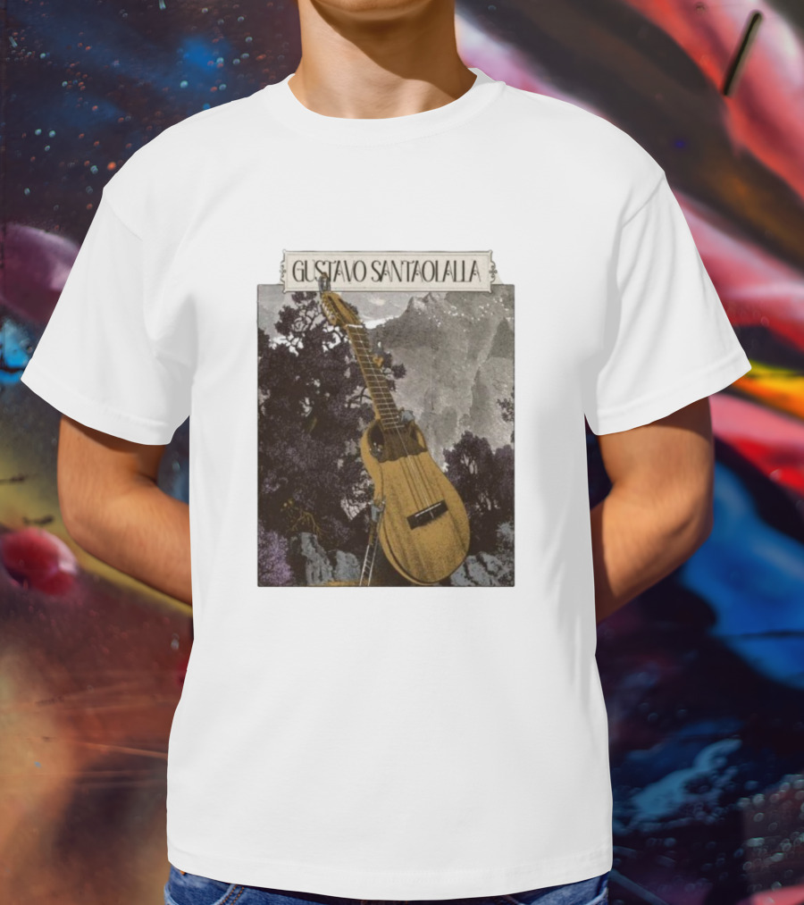 Gustavo Santaolalla Guitar Tour 2025 Artwork T-Shirt