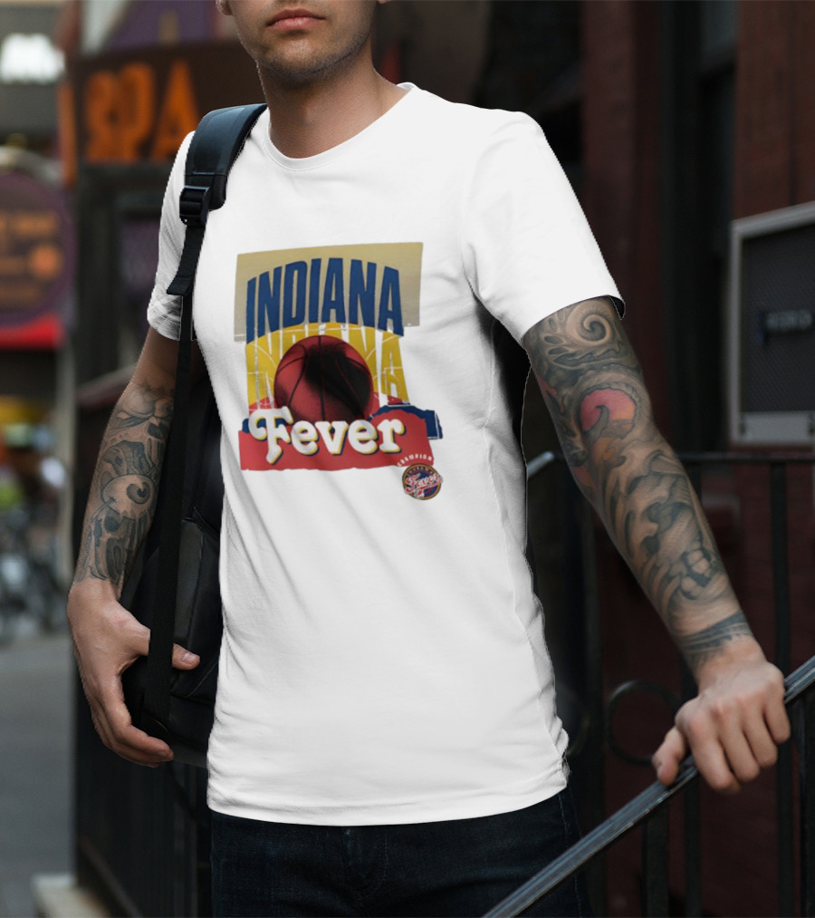 Indiana Fever Basketball 2025 WNBA Playoffs Power Forward Fever Edition T-Shirt