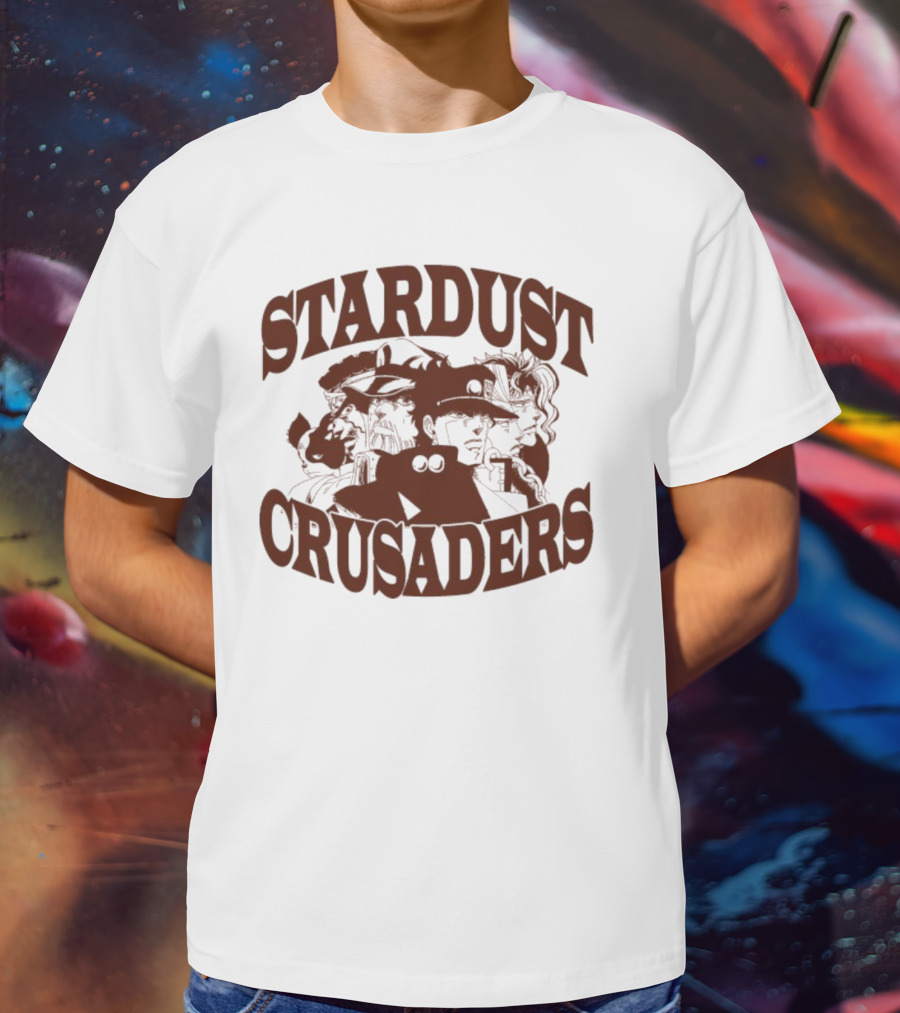 Stardust Crusaders JoJo’s Bizarre Adventure Manga Anime Characters T-Shirt