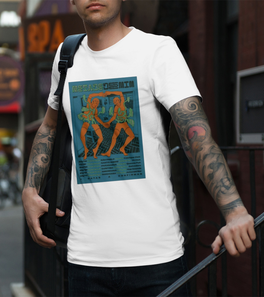 Metade De Mim October 2025 São Paulo Curitiba Tour Dates T-Shirt