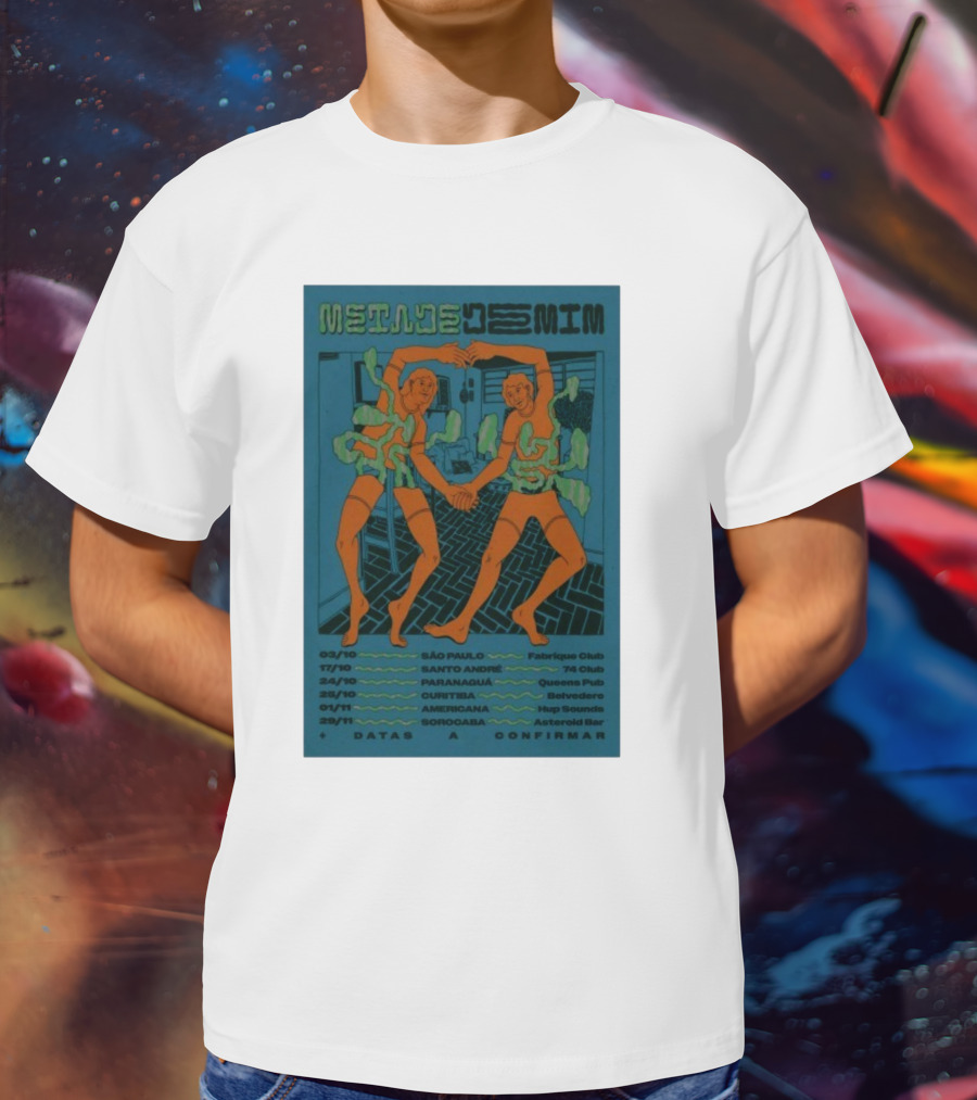 Metade De Mim October 2025 São Paulo Curitiba Tour Dates T-Shirt