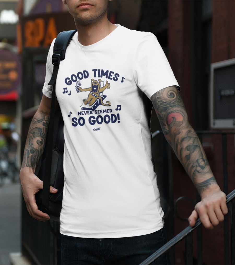Penn State Nittany Lions Good Times Never Seemed So Good Mascot Lounge Chair Thumbs Up T-Shirt