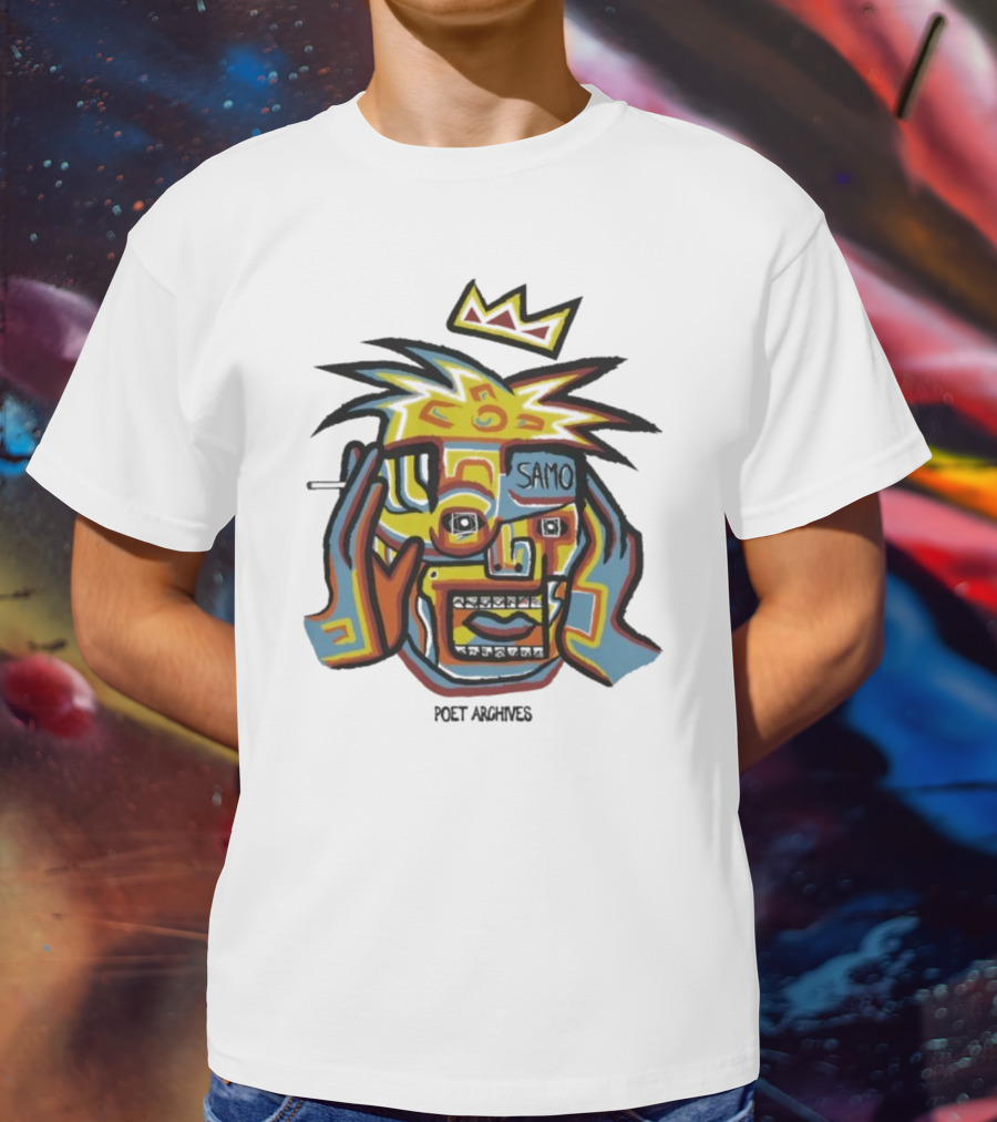 SAMO Crown Poet Archives Street Art Inspired T-Shirt
