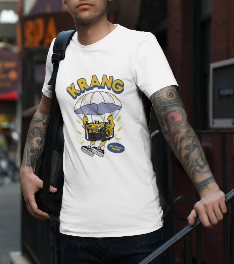 Brisbane Broncos 2025 Adults Grand Final KRANG Delivering Power T-Shirt