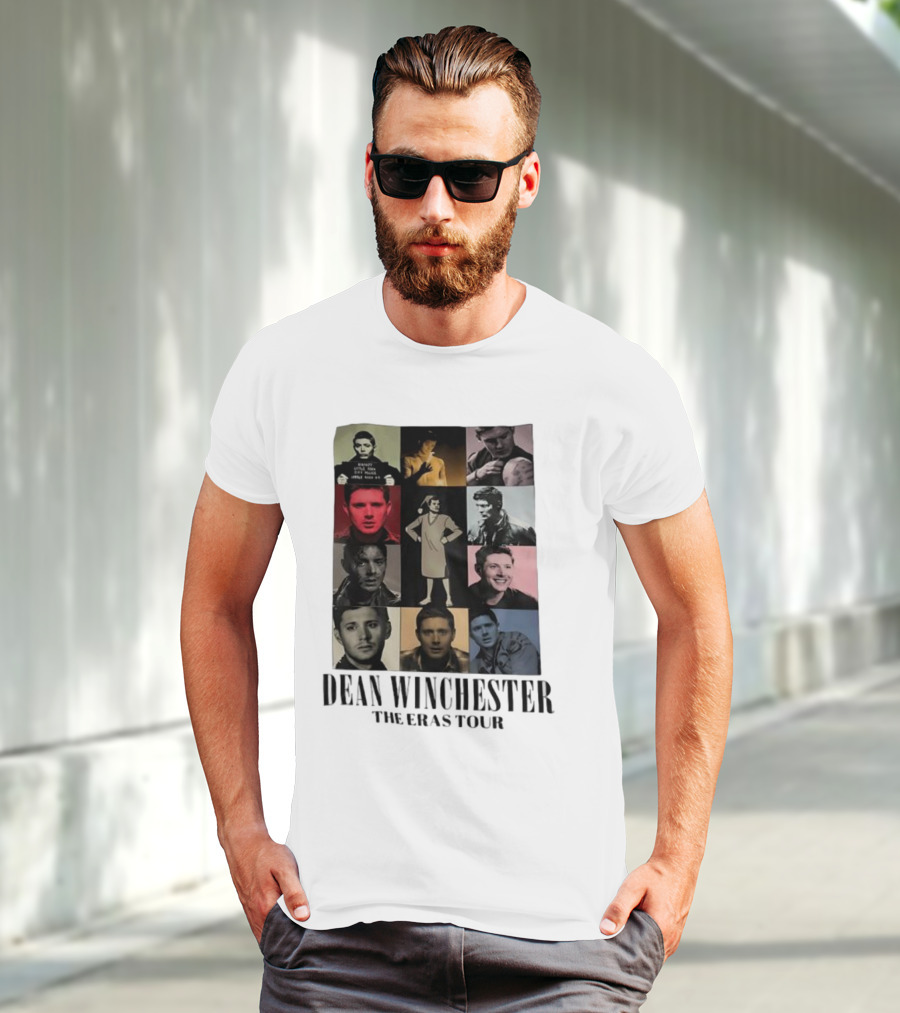 Dean Winchester The Eras Tour Supernatural TV Show T-Shirt