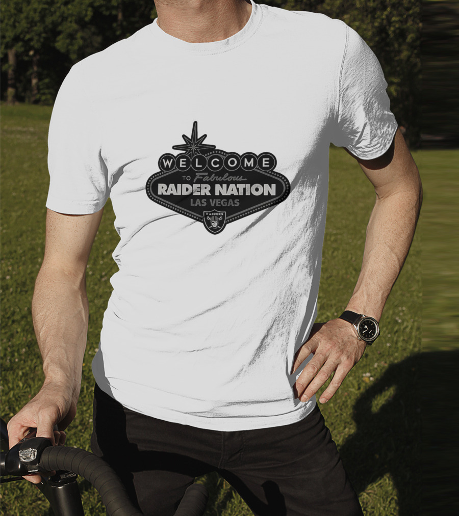 Welcome To Fabulous Raider Nation Las Vegas Raiders NFL Retro T-Shirt