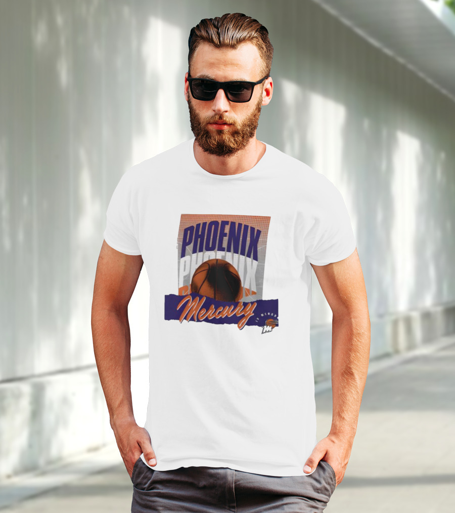Phoenix Mercury Basketball 2025 WNBA Playoffs Power Forward T-Shirt