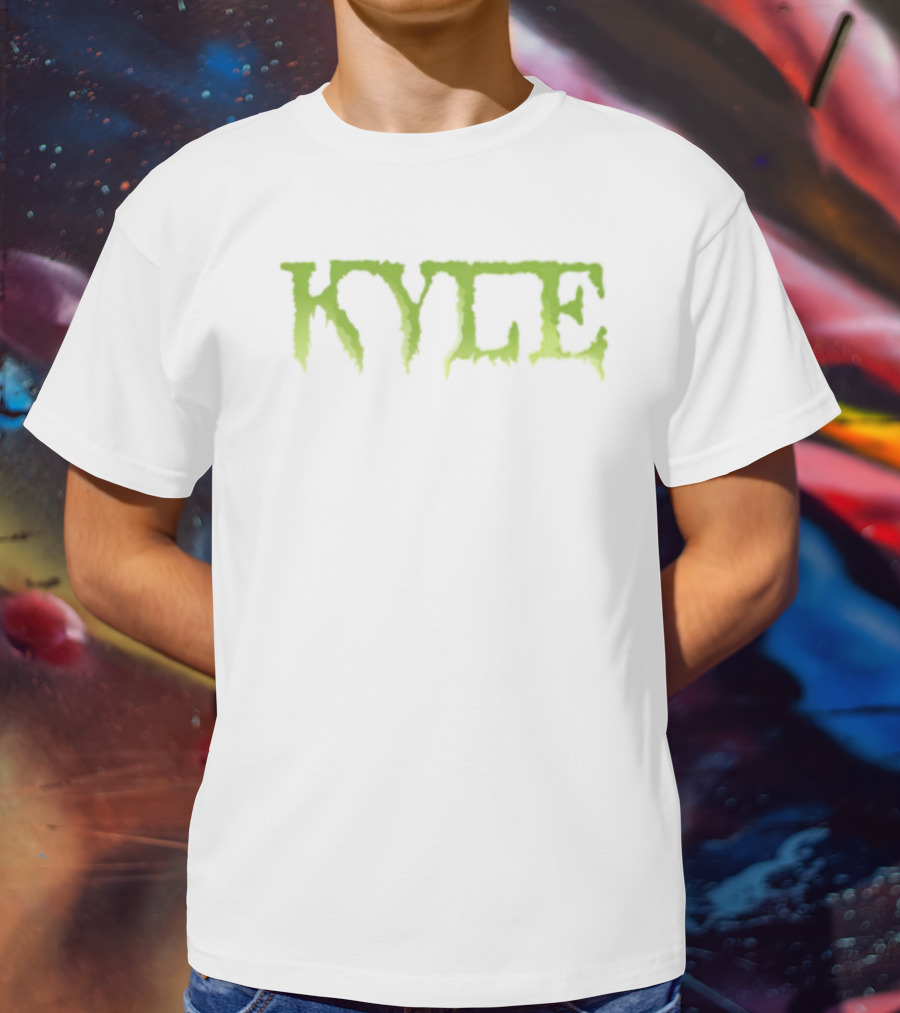 Send It Kyle Bold Green Typography T-Shirt