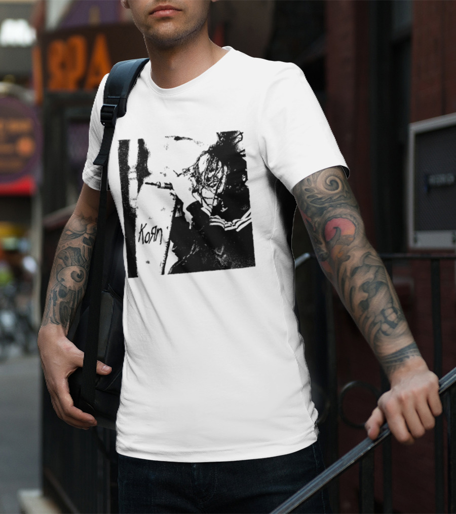 Thesanantoniosharpist Korn Basketball Fusion T-Shirt