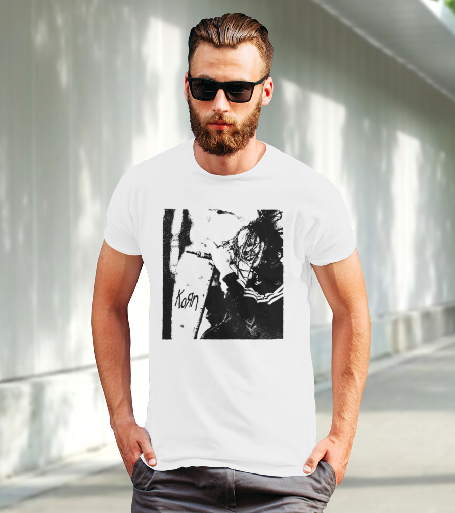 Thesanantoniosharpist Korn Basketball Fusion T-Shirt