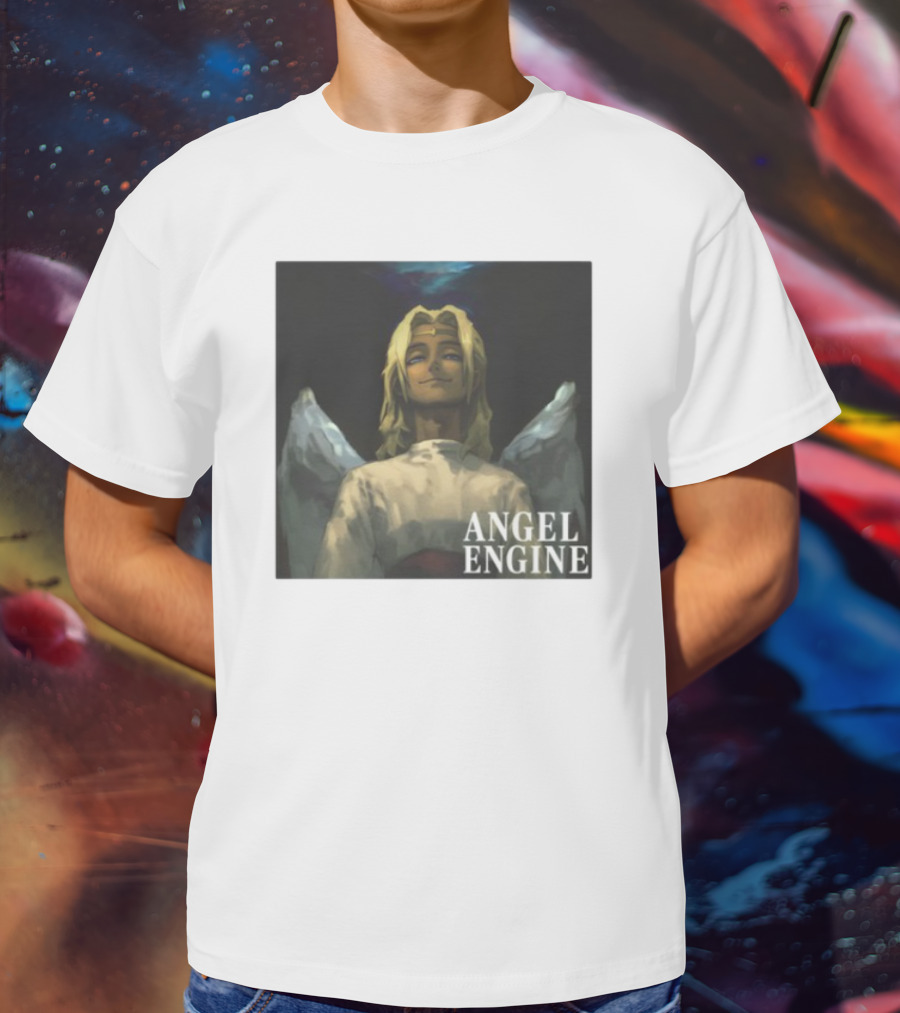 Angel Engine Uriel Angelic Wings Character T-Shirt
