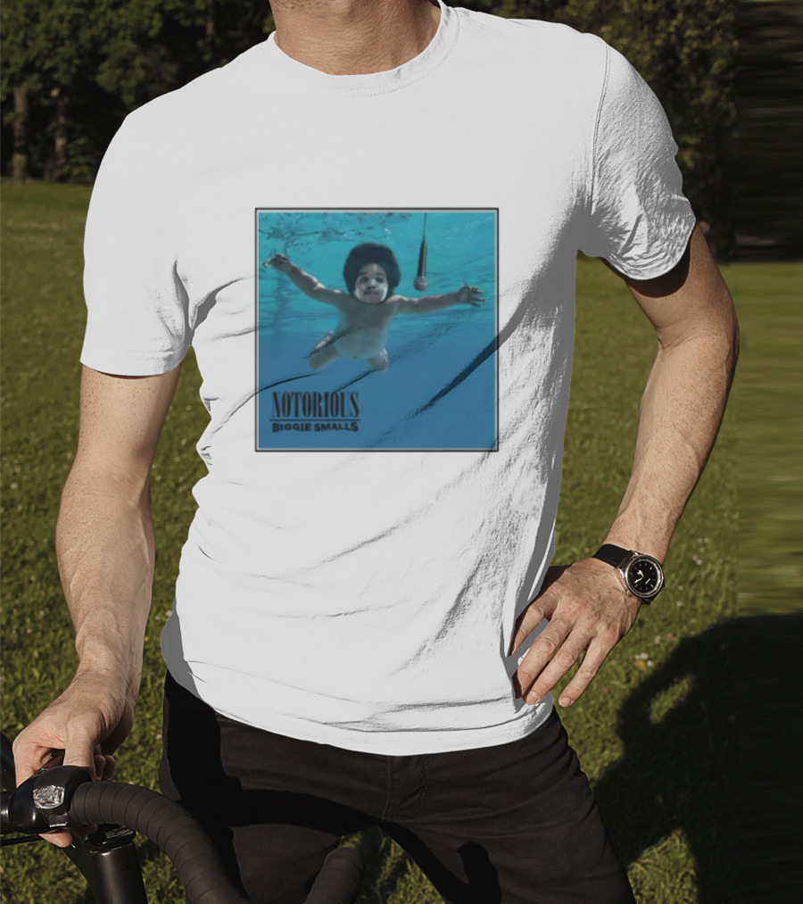 Eggs Tyrone Notorious Biggie Smalls Baby Swimming Microphone T-Shirt